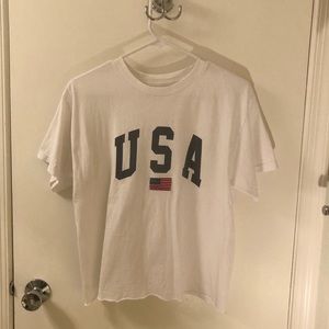 J Galt USA crop top